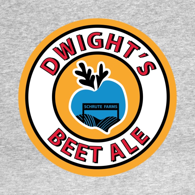 Dwight's Beet Ale by PodDesignShop